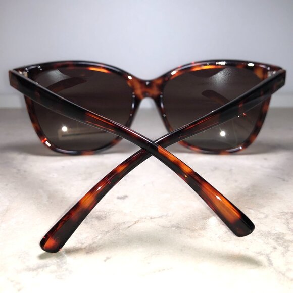 Polaroid Oversized Cat-Eye Tortoiseshell Polarized Sunglasses main image 4